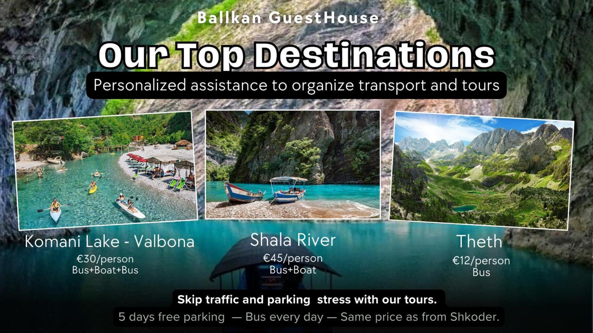 Hotel Villa Ballkan Grilë Exterior foto